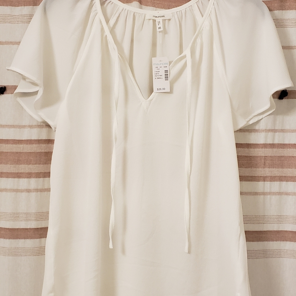White Top Size XS Maurices